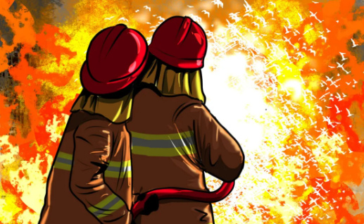 Jeritan Iba 4 Bayi Berkeluarga yang Terbakar