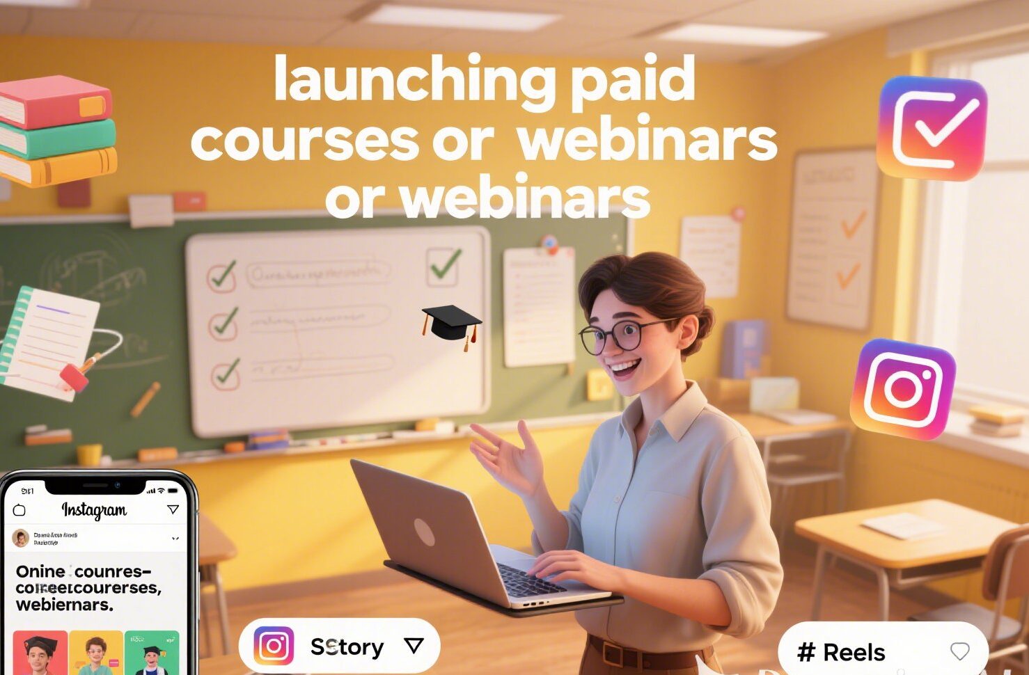 Membuka Program Kursus atau Webinar Berbayar di Instagram