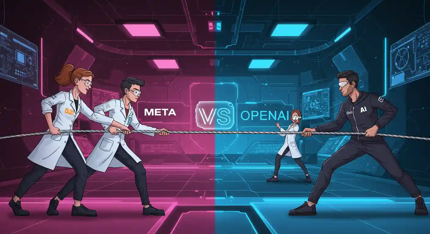 Meta Bajak Ilmuwan OpenAI Bukti “Perang” AI Kian Memanas