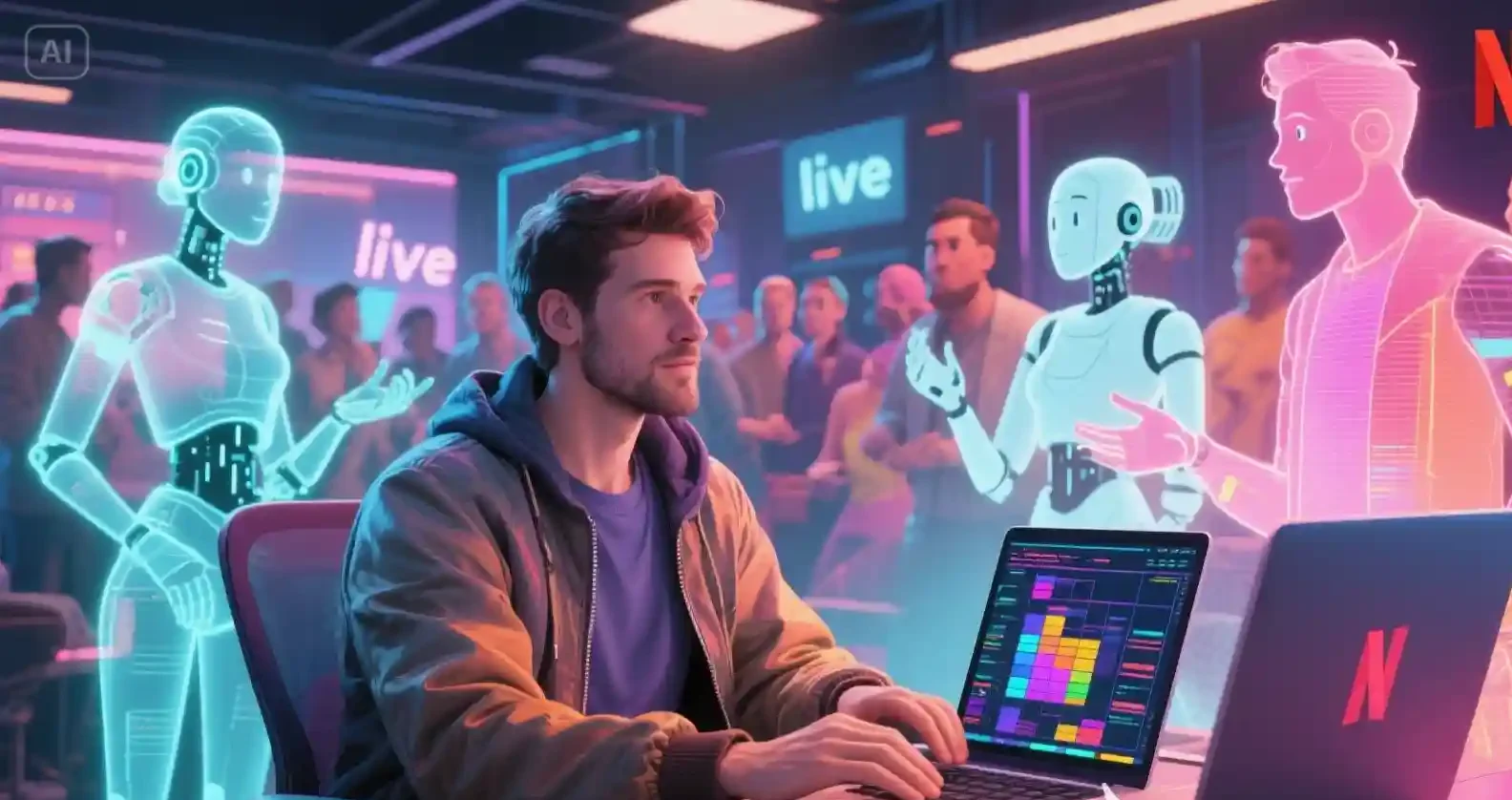 Netflix Ketagihan AI Bagaimana GenAI Mulai Mewarnai Acara dan Film Favorit Kamu