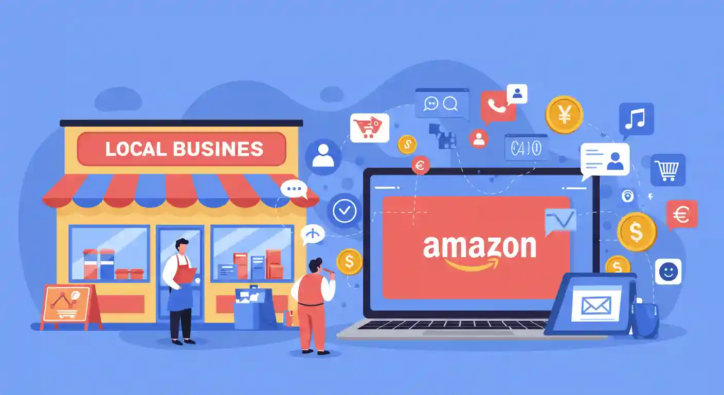 Dilema Raksasa Apakah Pengecer Lokal Masih Bisa Menyaingi Dominasi Iklan Amazon
